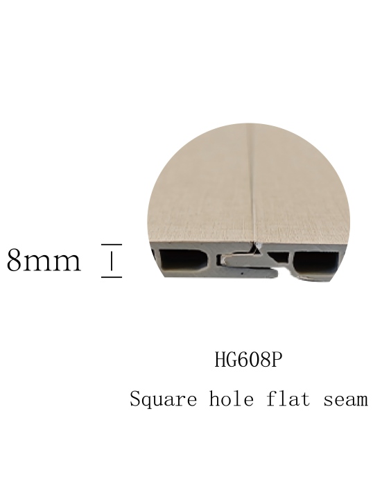 HG608P Square hole flat seam