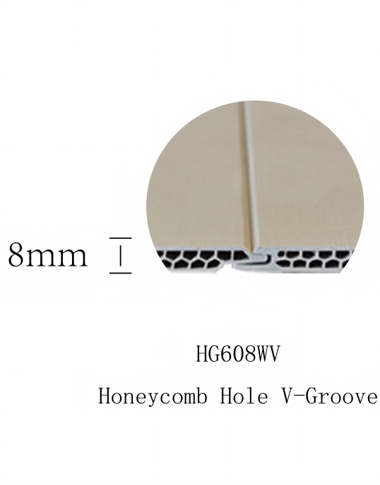 HG608WVHoneycomb Hole V-Groove E